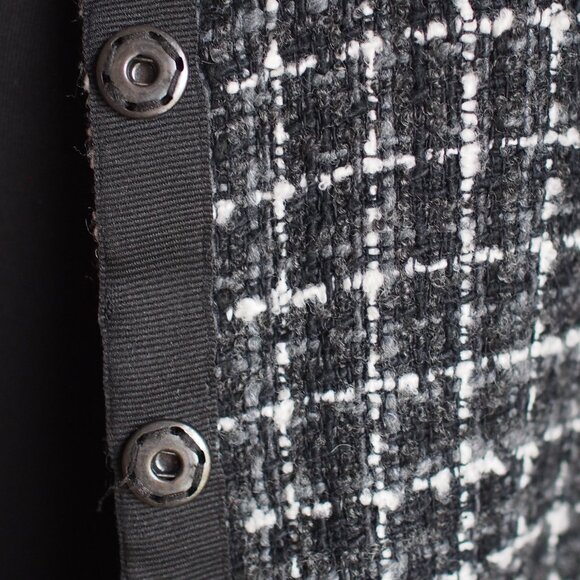 H&M | Tweed Black, White & Grey Jacket - Picture 10 of 11